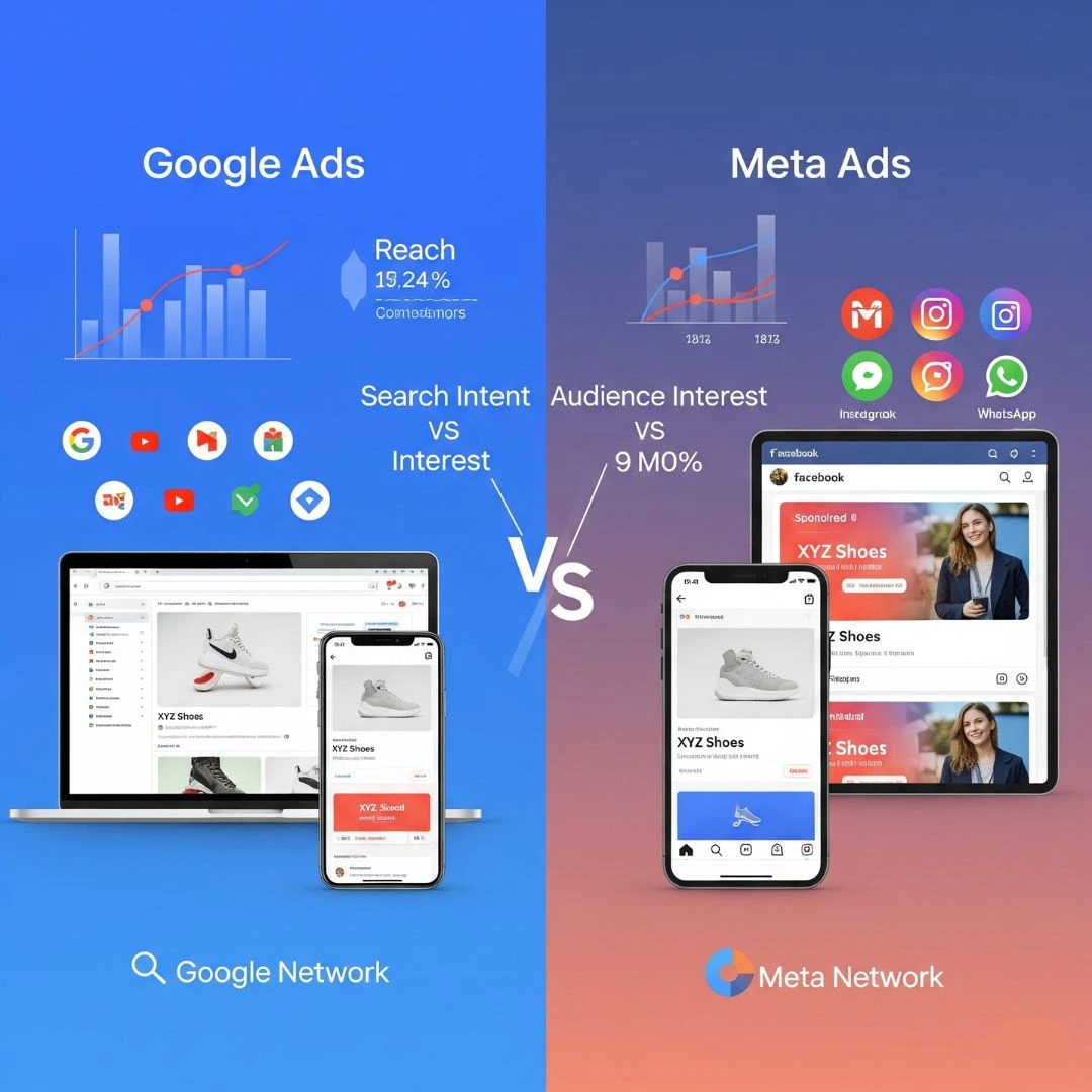 Google Ads vs. Meta Ads